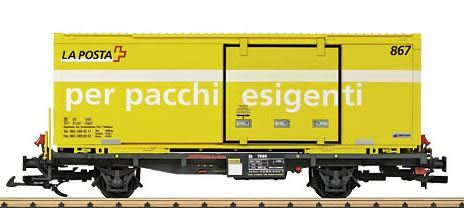 LGB 47893 G Rhaetian Railway RhB Container Flatcar with Container