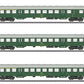 Marklin 43813 HO Luxembourg State Railways CFL Silbering Commuter 3-Car Set