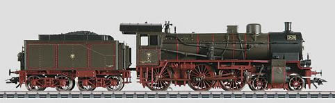 Marklin 37028 HO Royal Prussian Railroad KPEV Class P8 4-6-0 - 3-Rail