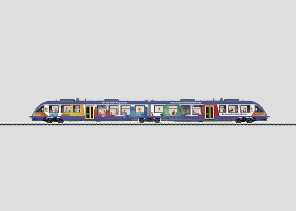 Marklin 37738 HO LINT 41 Class 648.2 Diesel Railcar Set - 3-Rail