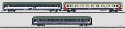 Marklin 42742 HO Belgian State Railways SNCB Express Train 3-Car Passenger Set