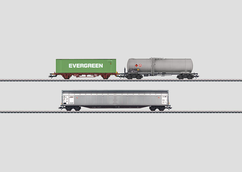 Marklin 46099 HO Norwegian State Railways NSB Era V Freight Car Set - 3-Rail