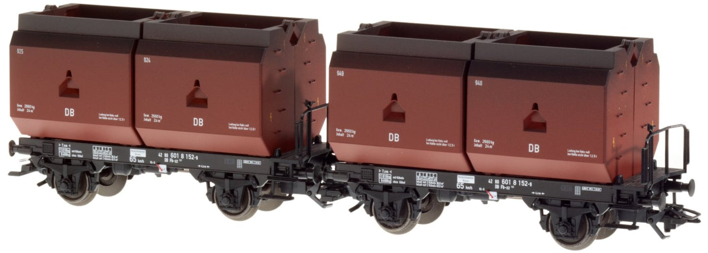 Marklin 48274 HO German Federal Railroad DB Container Flatcar