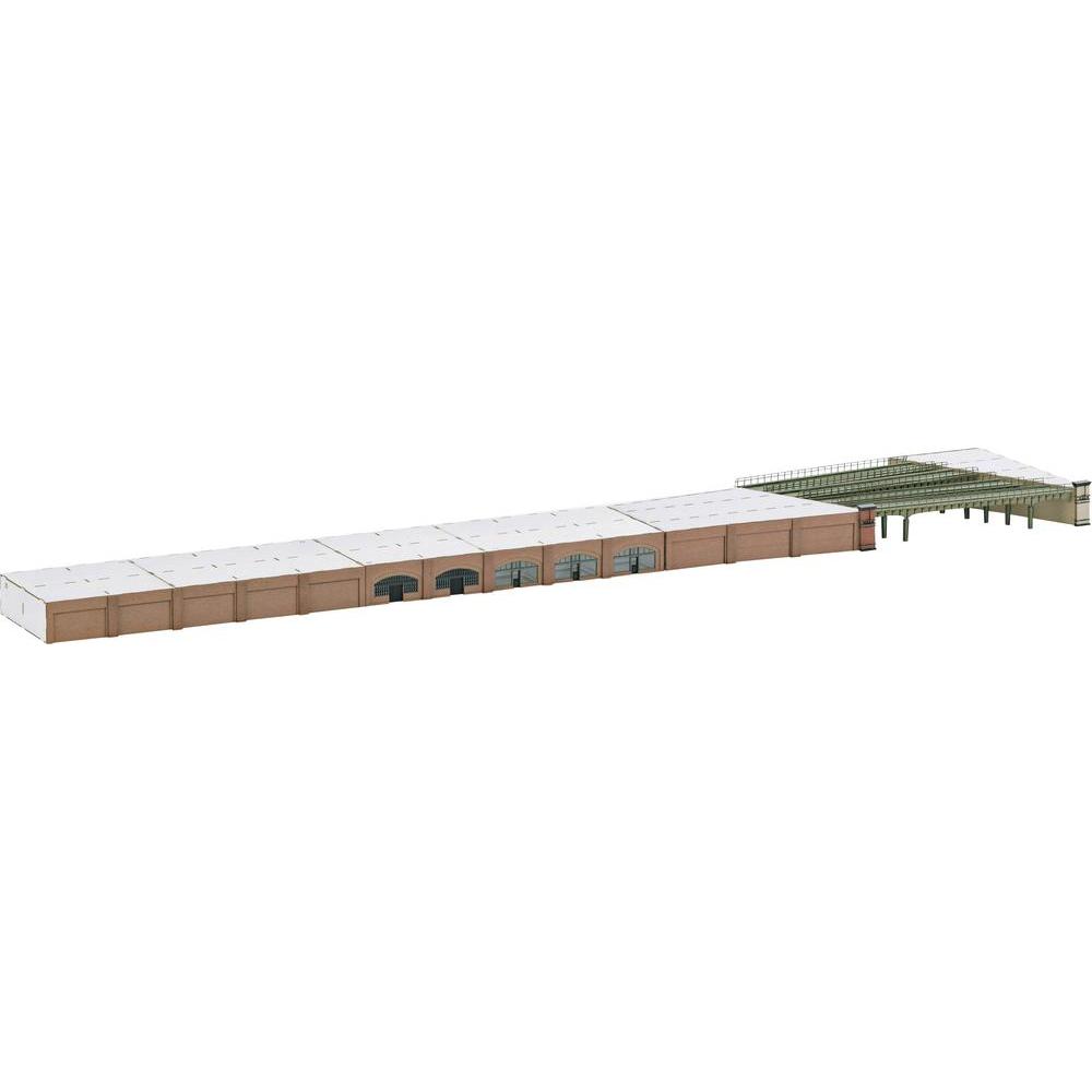 Marklin 89793 Z Hamburg Dammtor Station Approach Arcades & Bridges Cardstock Kit