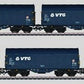 Marklin 47203 HO VTG Hamburg Type Shimmns 4-Axle Sliding-Tarp Car 5-Pack