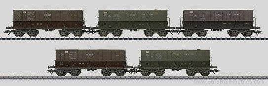 Marklin 48434 HO Mineraliers Type Fad Ore Car 5-Pack