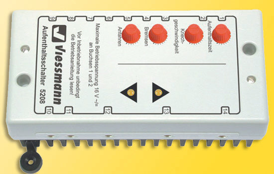 Viessmann Modellspielwaren 5208 Timer Switch: Station Stops: Use w/AC/DC Systems