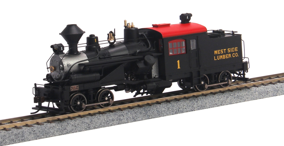 Rivarossi HR2409 HO Westside Lumber Co. 2-Truck Heisler Steam Locomotive #1