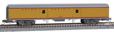 Micro-Trains 99400064 Z Union Pacific P-S Smoothside 70' Baggage Car (Pack of 3)