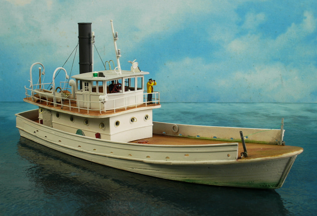 Sea Port Model Works H123 HO 81' Car Ferry Kit 11-1/8 x 3-3/16 28.25 x 8cm