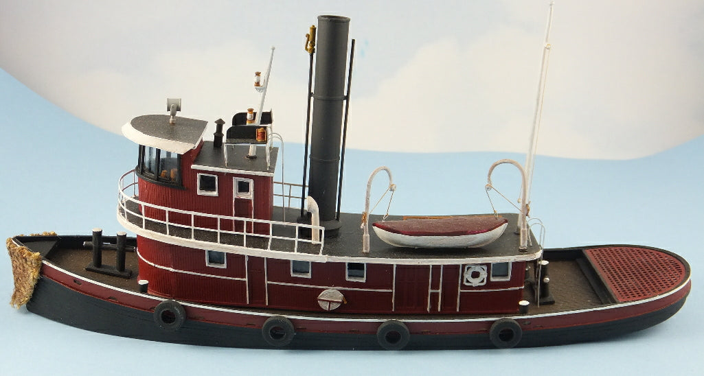 Sea Port Model Works H116HO HO 78'''' Steam Tug Exeter Kit 10-1/2 Long