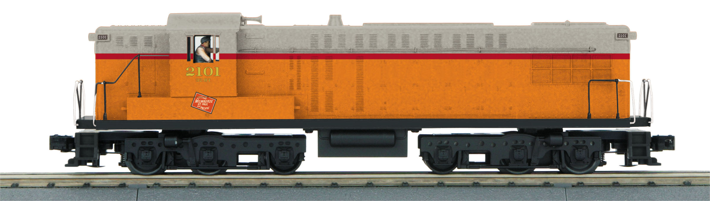 MTH 30-20233-1 Milwaukee Road Baldwin AS616 Diesel Engine w