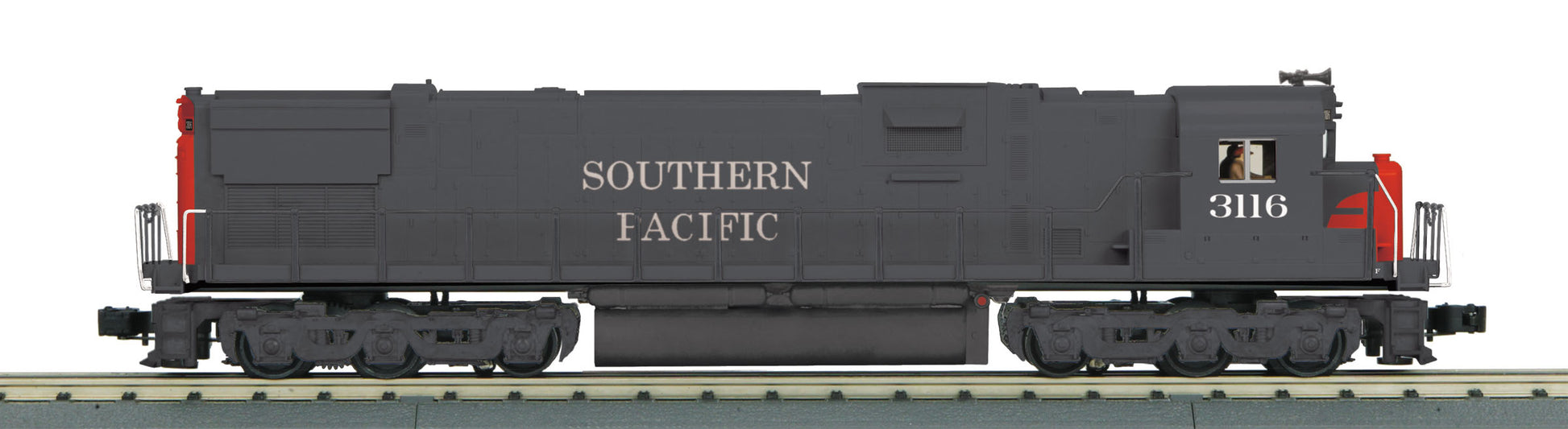 MTH 30-20245-1 Southern Pacific Scale Alco C628 Diesel Engine w/P-S 3.0 #3116
