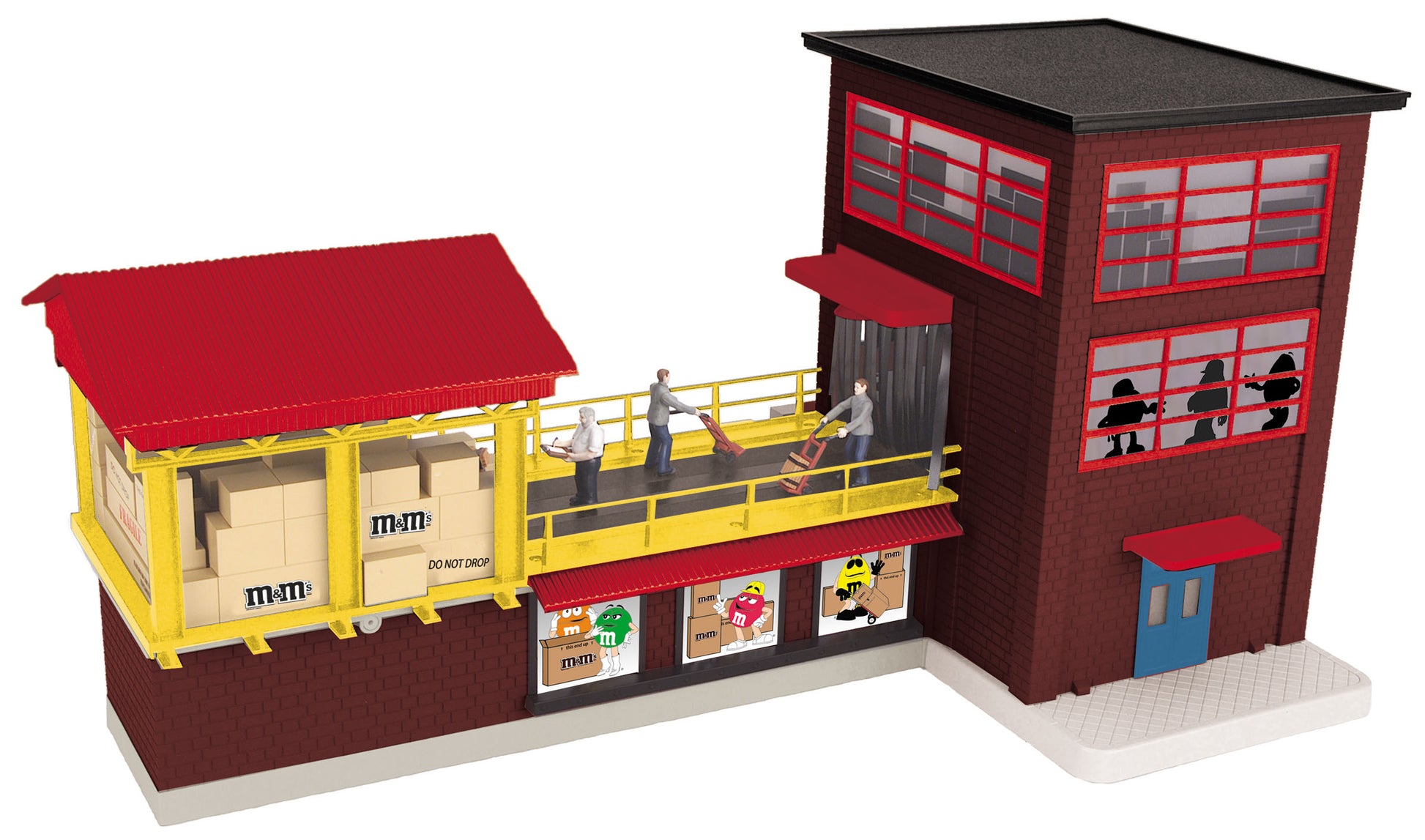 MTH 30-9193 O Assembled RailKing M&Ms Operating Transfer Dock