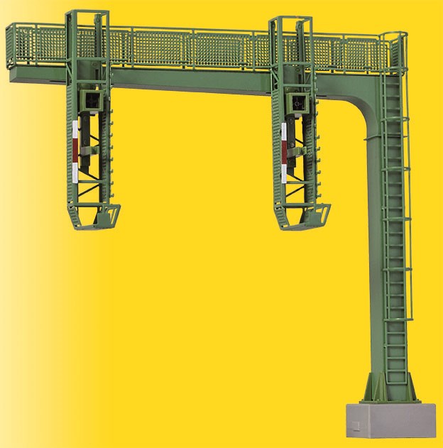Viessmann Modellspielwaren 4755 HO European 2-Track Cantileverd Signal Bridge