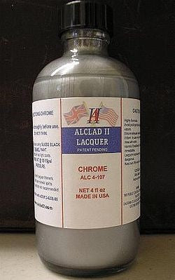 Alclad II 4-101 Aluminum Lacquer Paint - 4 oz. Bottle