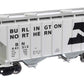 Walthers 910-7974 HO BN 37' 2980 Cubic-Foot 2-Bay Covered Hopper RTR #441312