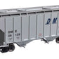 Walthers 910-7983 HO DME 37' 2980 Cubic-Foot 2-Bay Covered Hopper RTR #29135