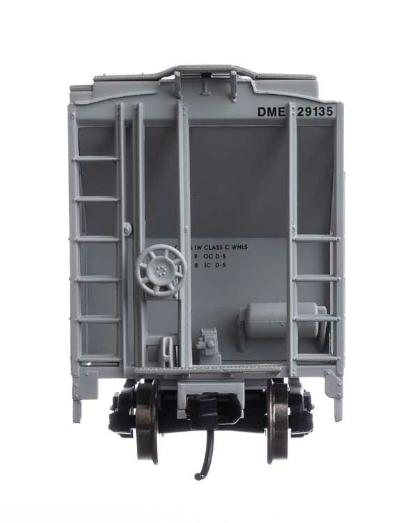 Walthers 910-7983 HO DME 37' 2980 Cubic-Foot 2-Bay Covered Hopper RTR #29135