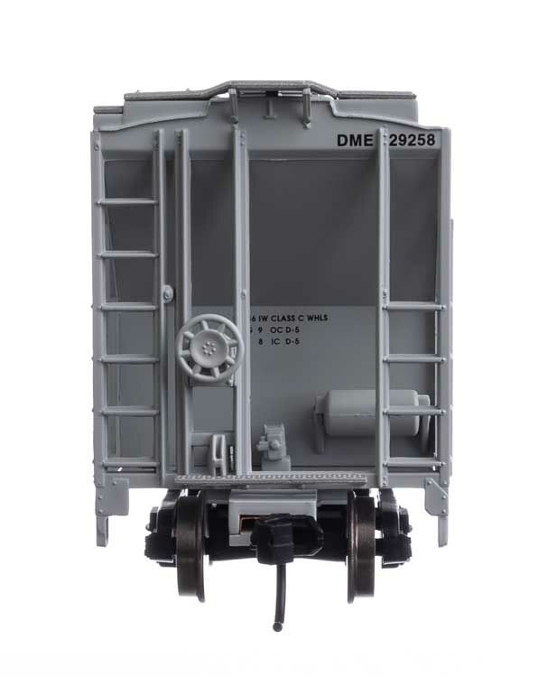 Walthers 910-7984 HO DME 37' 2980 Cubic-Foot 2-Bay Covered Hopper RTR #29258
