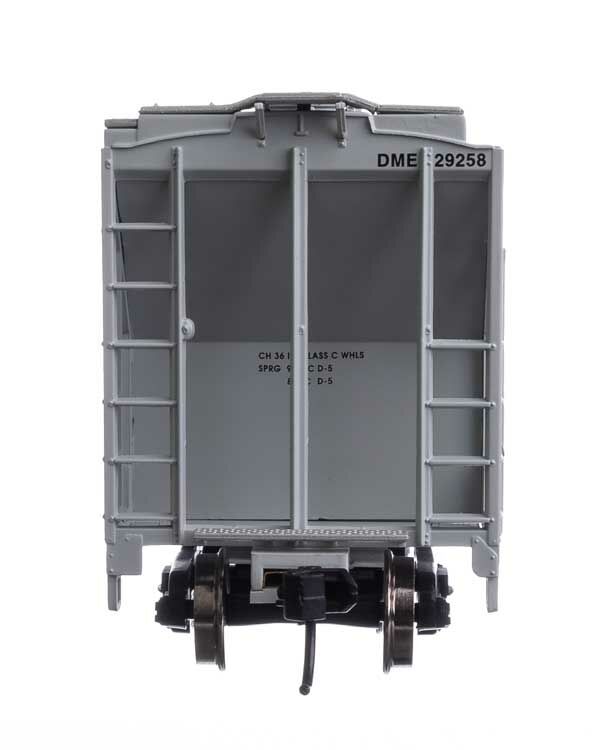 Walthers 910-7984 HO DME 37' 2980 Cubic-Foot 2-Bay Covered Hopper RTR #29258
