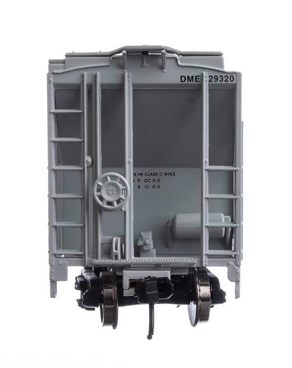 Walthers 910-7985 HO DME 37' 2980 Cubic-Foot 2-Bay Covered Hopper RTR #29320