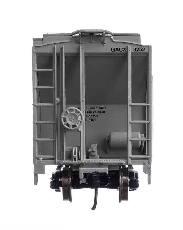 Walthers 910-7987 HO GATX 37' 2980 cu ft 2-Bay Covered Hopper RTR GACX #3252