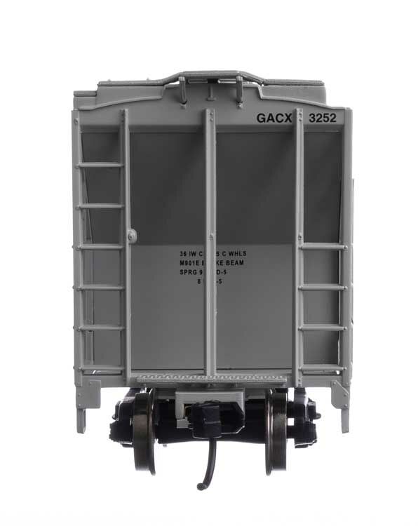 Walthers 910-7987 HO GATX 37' 2980 cu ft 2-Bay Covered Hopper RTR GACX #3252