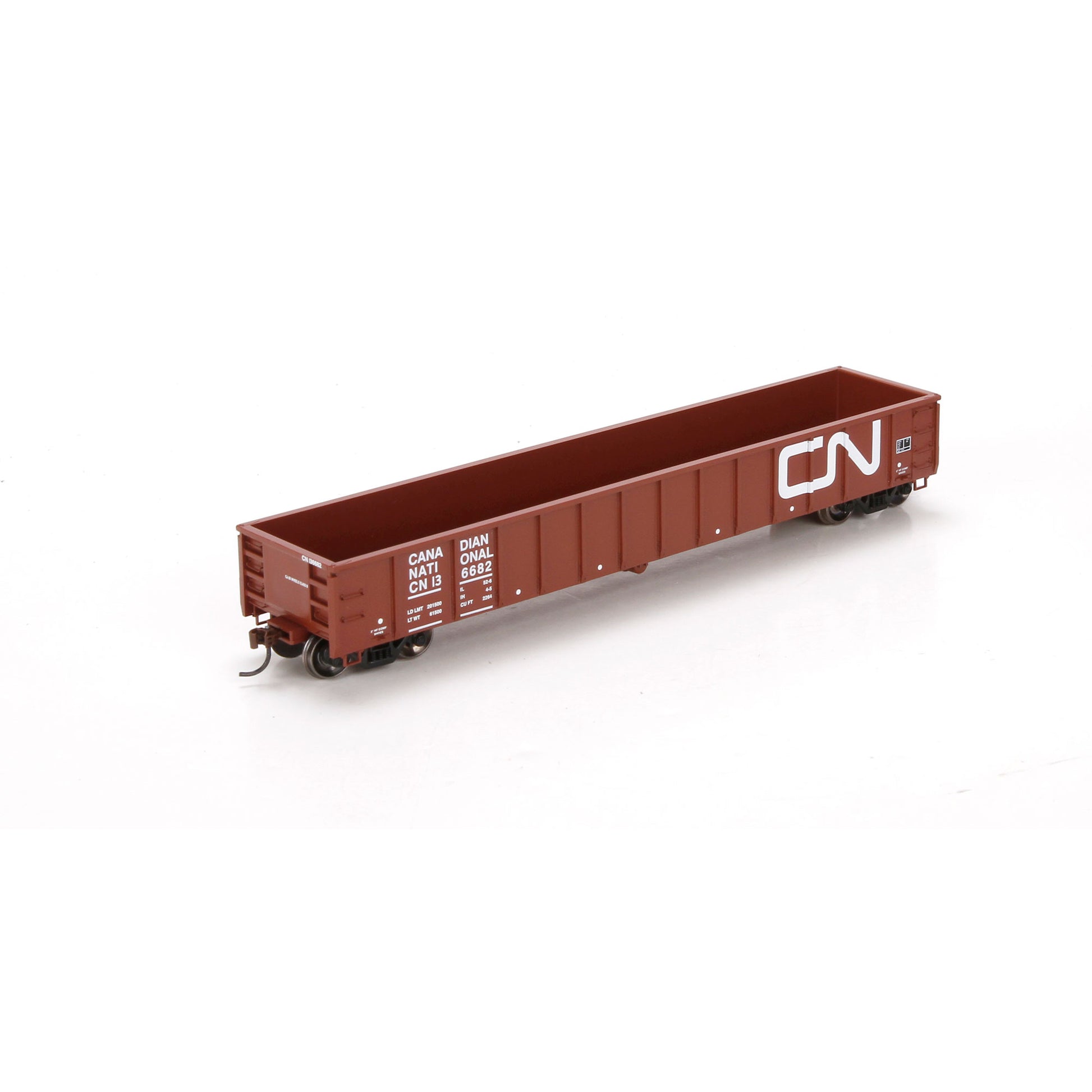 Athearn 96996 HO Canadian National 52' Mill Gondola Ready to Run #136682