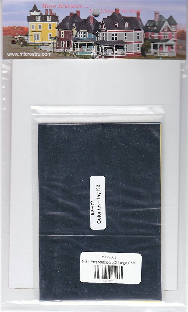 Miller Engineering 2602 Large Color Overlay Kit