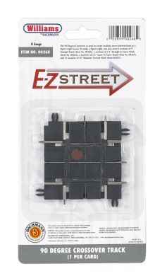 Williams 00268 Bachmann O E-Z Street 90-Degree Crossover
