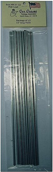 Gargraves 810-12 O 12 Rail Load pkg 12