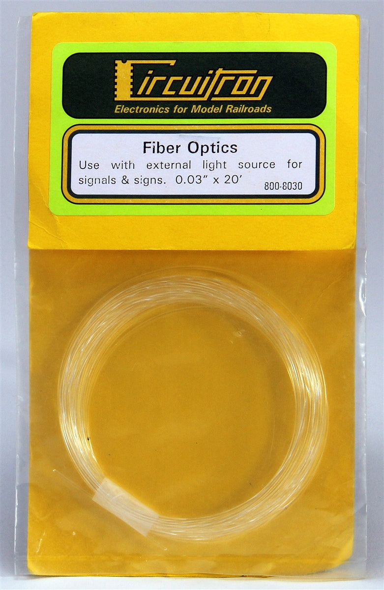 Circuitron 8030 HO Fiber Optics .03 Diameter, 20 ft