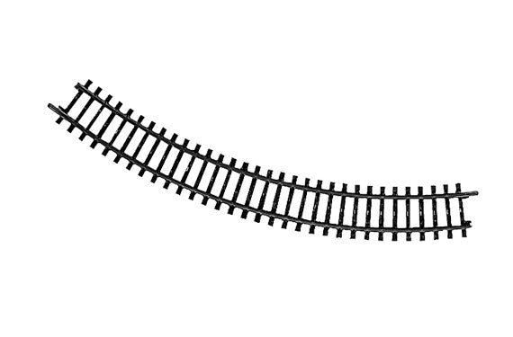 Marklin 2210 HO 11-5/8" Radius Curved K Track Section - Sold Individually