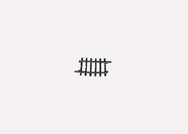 Marklin 2224 HO 14-13/16 7 Degree 30' Radius Curved K Track Section