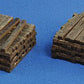 Blair Line 2811 HO Pile O' Stained Assembled Railroad Ties (Pack of 2)