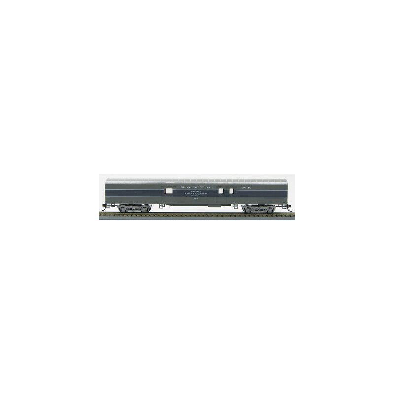 Con-Cor 10204 HO Santa Fe 72' Smooth-Side Baggage - Ready to Run