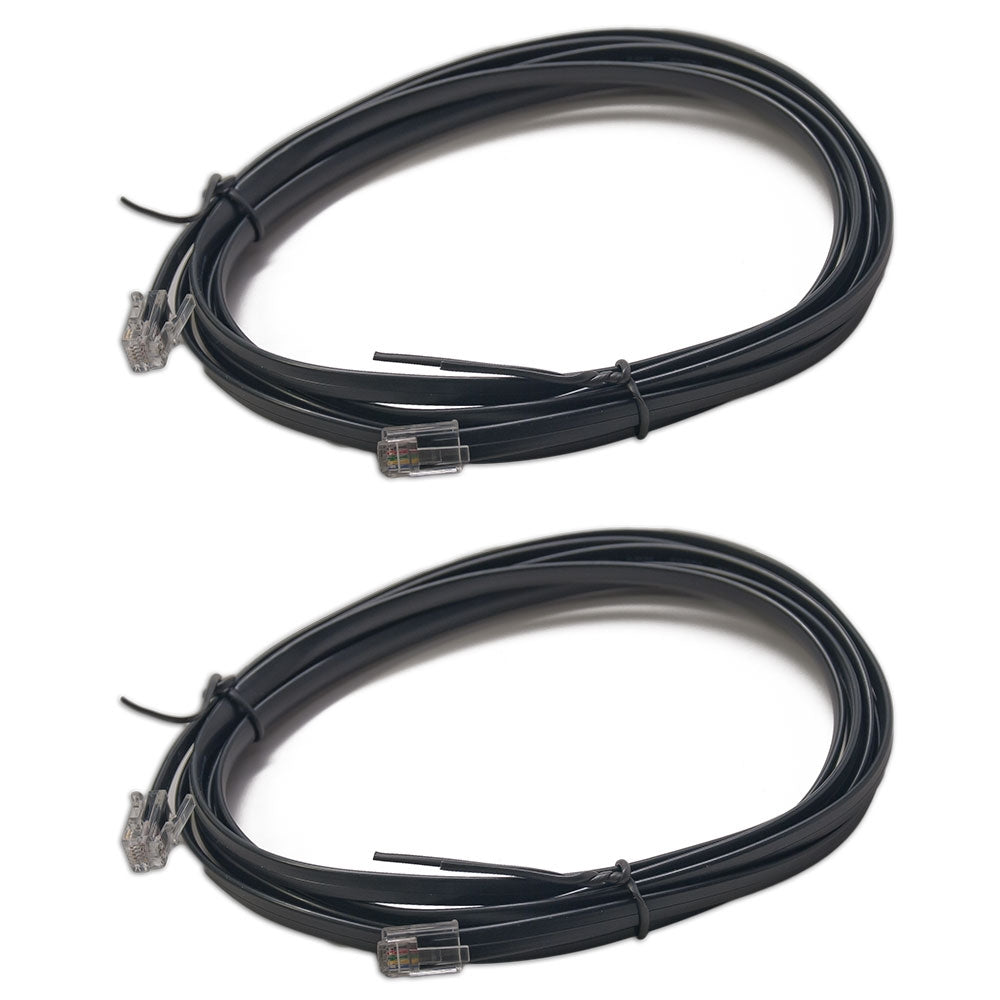 Digitrax LNC82 All Scales 8’ LocoNet Cables (Pack of 2)