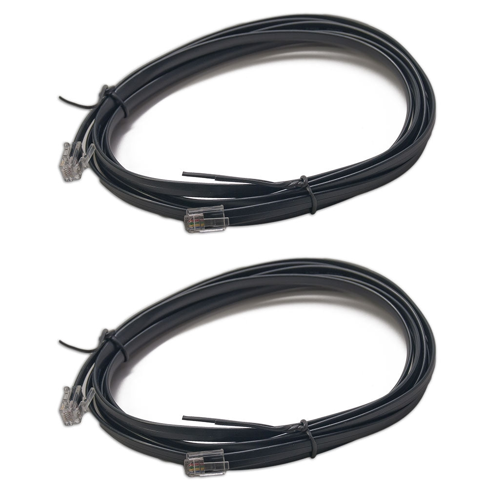 Digitrax LNC82 All Scales 8’ LocoNet Cables (Pack of 2)