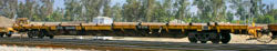 BLMA Models 51042 HO ACF F89-J 89' Flatcar w/Bulk/Pipe Riser Details #602440