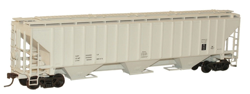 Accurail 6596 HO Data Only Light Gray Pullman Standard 4750 Grain Hopper