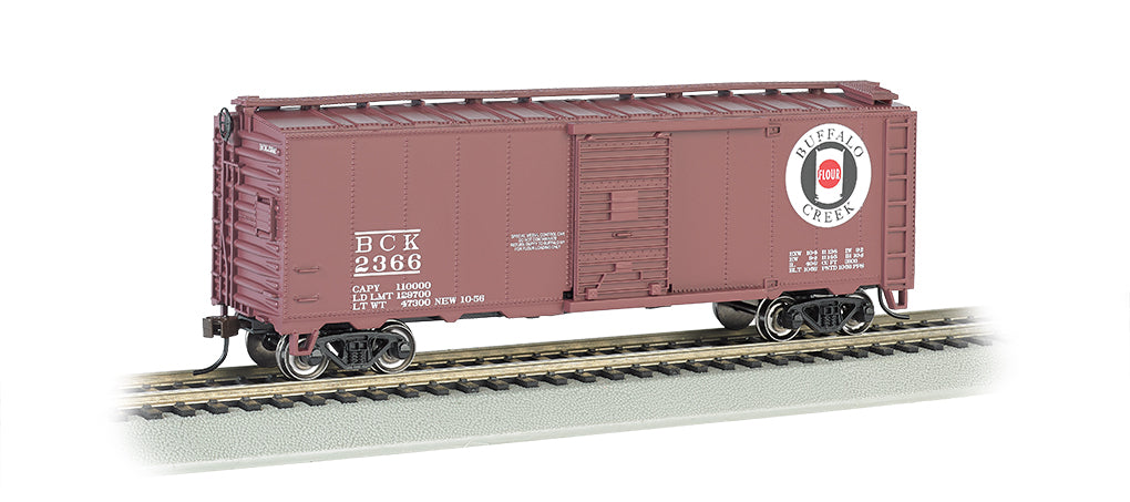 Bachmann 17018 HO Buffalo Creek Pullman-Standard 40' Steel Boxcar