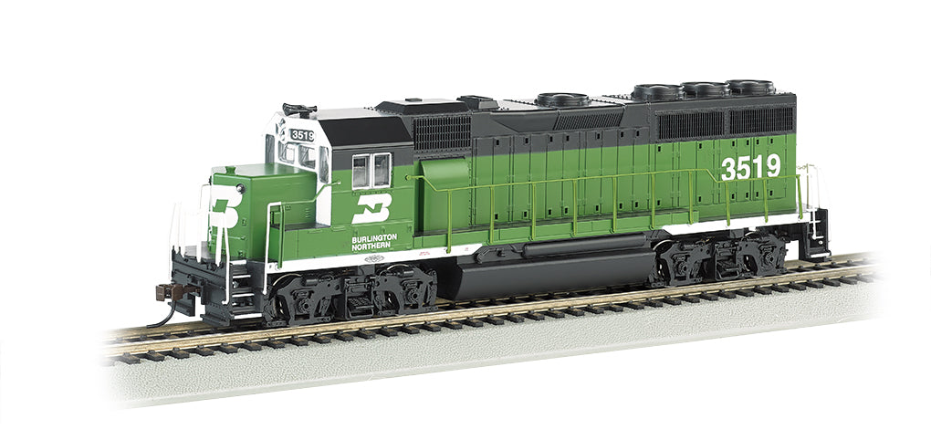 Bachmann 63503 HO Scale Burlington Northern Powered GP40 Diesel Locomotive #3519