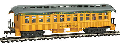 Con-Cor 0001-05605 HO Virginia & Truckee 1880s Wood Open-Platform Coach #116