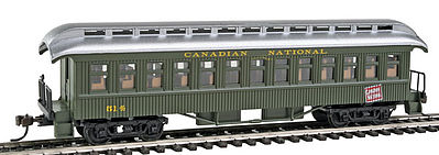 Con-Cor 0001-05635 HO Canadian National 1880s Wood Open-Platform Coach #514