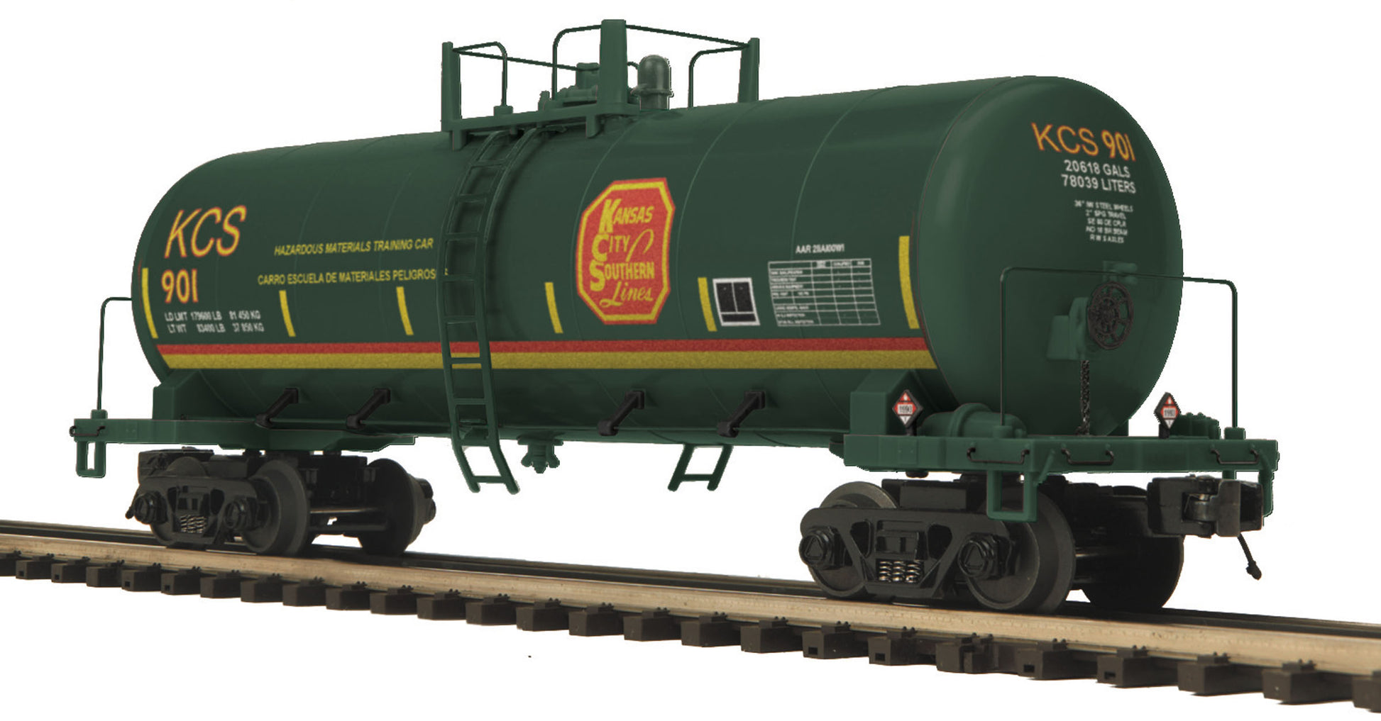 MTH 20-96250 O Kansas City Southern Tank Car #901