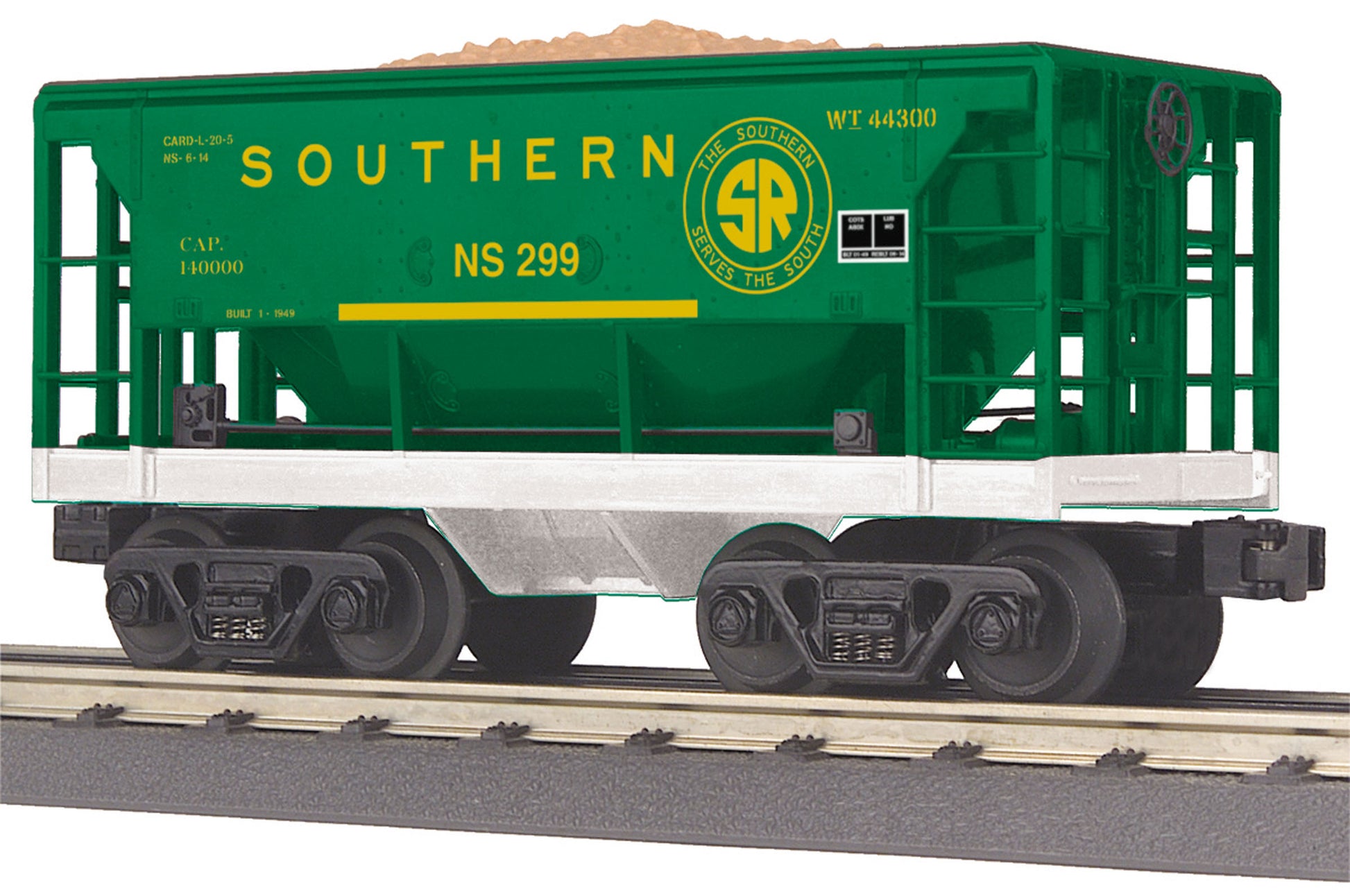MTH 30-75501 O Gauge Southern Ore Car with Ore Load