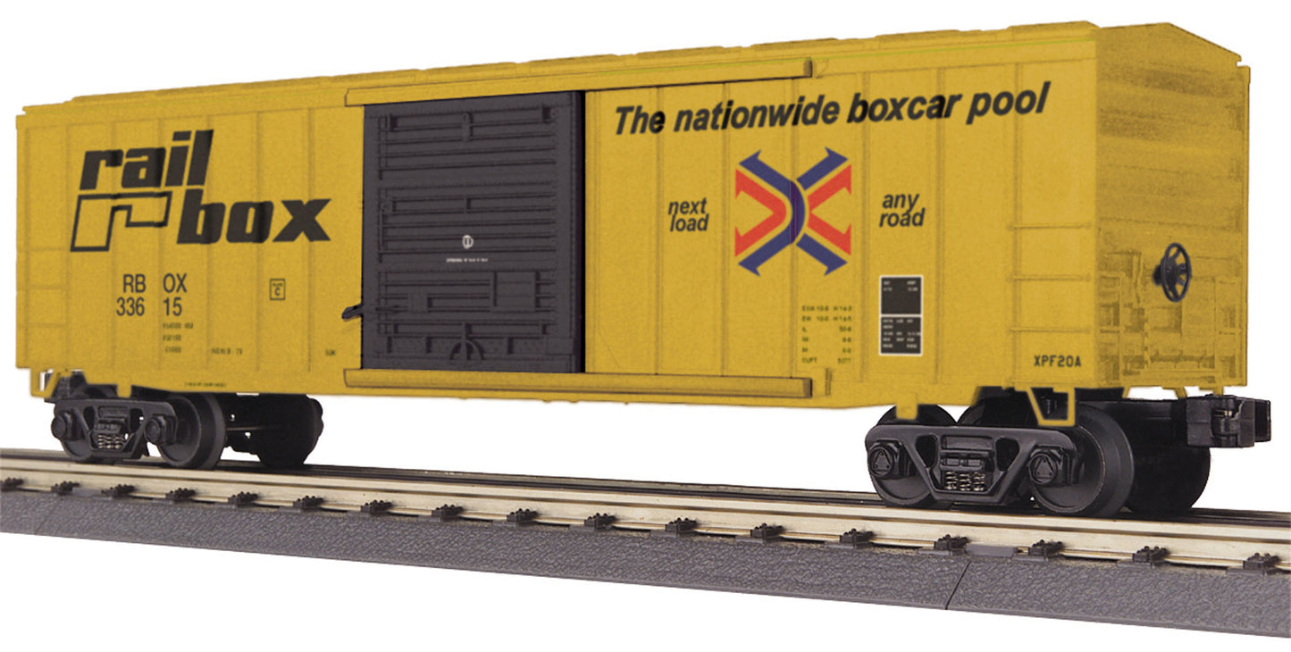 MTH 30-74810 O Rail Box 50' Modern Boxcar