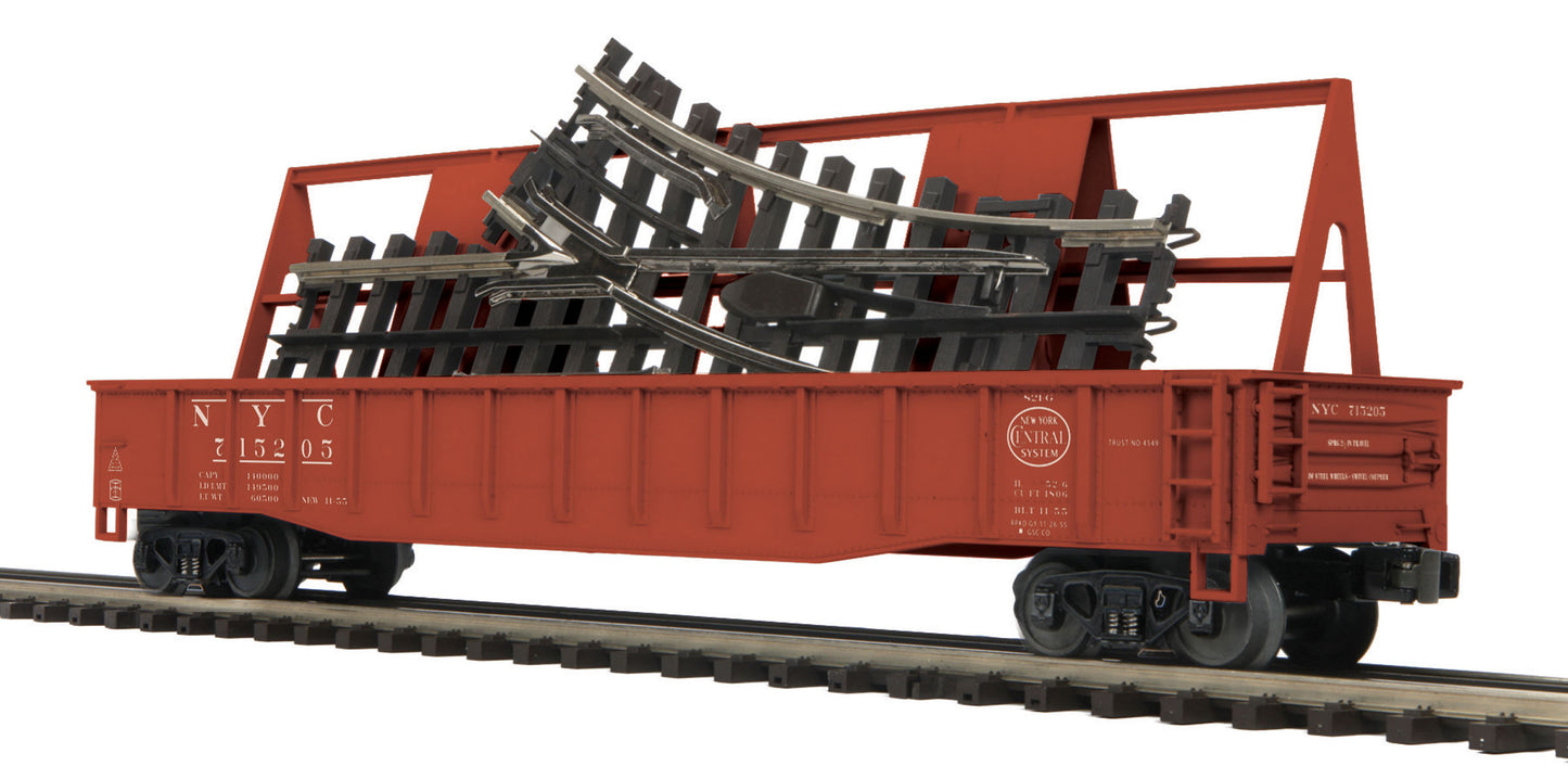 MTH 20-95136 O Scale New York Central Gondola w/ScaleTrax O31 Switch #715205