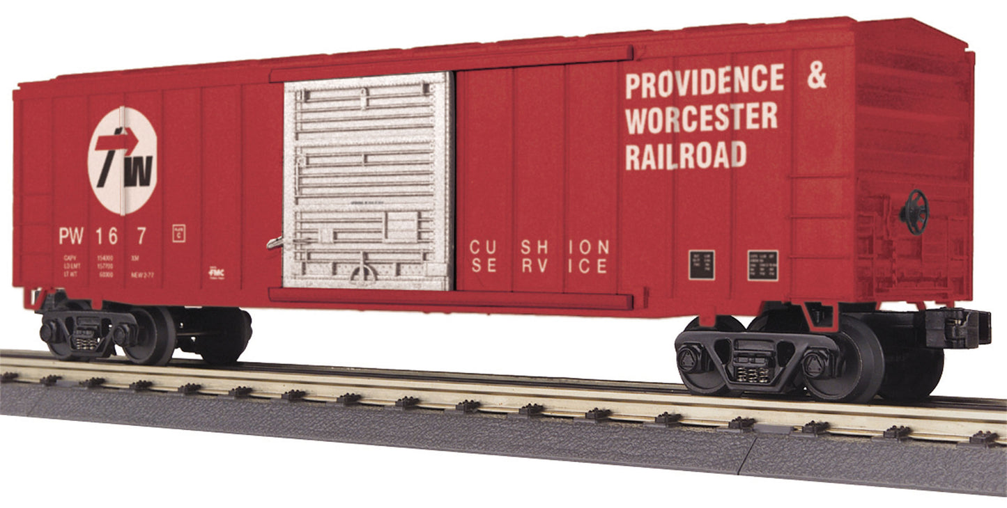 MTH 30-74813 O Providence & Worcester RailKing 50' Modern Box Car #167